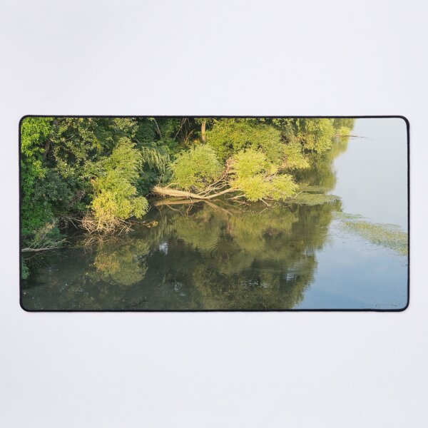 Item preview, Forested Riverbank Reflections Tranquility designed and sold by Georgia Mizuleva.