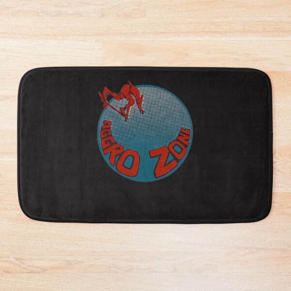 Item preview, Aggro Zone Retro Skateboard T Shirt Design designed and sold by adearoxhetat.