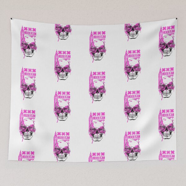 Item preview, Hooligan Skull with Shutter Shades | Punk Street Style Graphic designed and sold by Colorful-Garden.