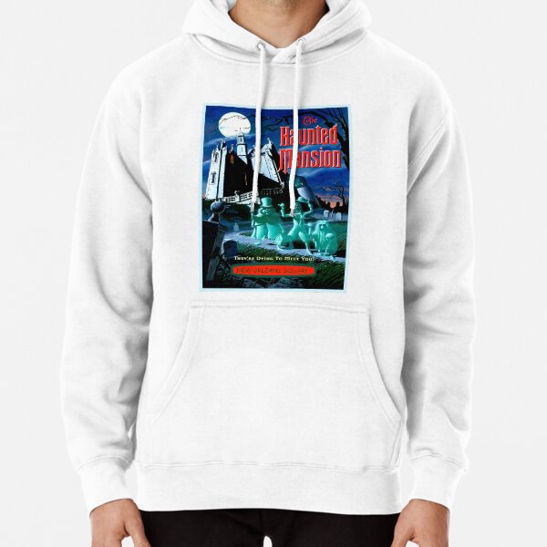 HAUNTED MANSION : Vintage Ghosts Advertising Print Pullover Hoodie