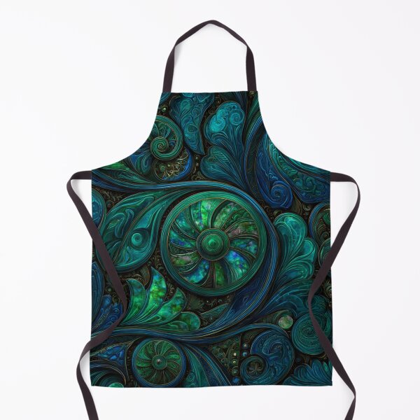 Item preview, New Zealand Māori Paua Pattern Koru Design 492 designed and sold by GrinGalore.