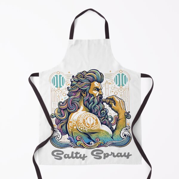 Item preview, Tattoo Poseidon designed and sold by SaltySpraySurf.