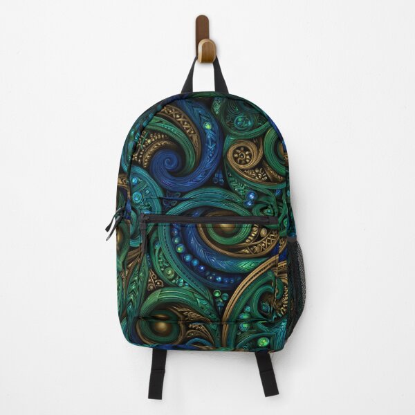 Item preview, New Zealand Māori Paua Pattern Koru Design 493 designed and sold by GrinGalore.