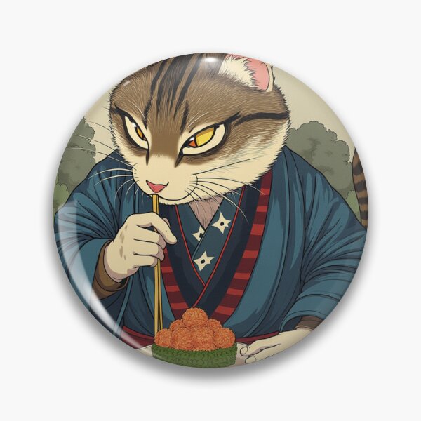 Item preview, Sushi Samurai Cat designed and sold by Atlantico54.