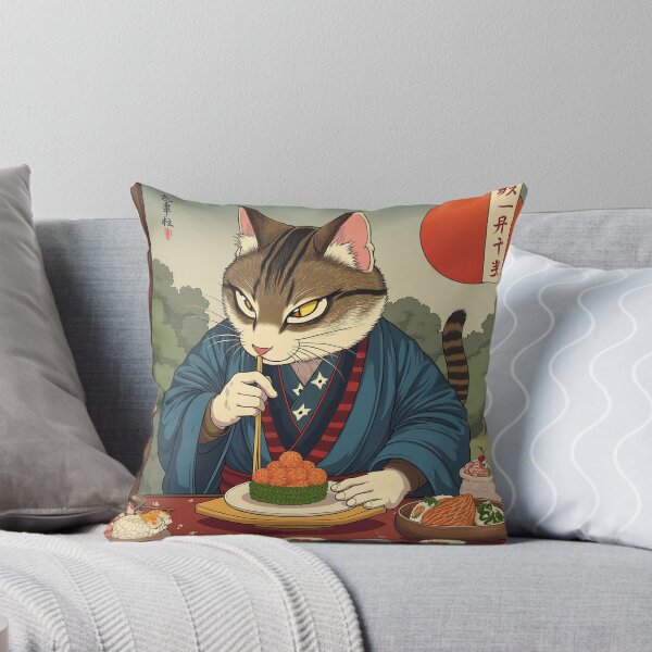Item preview, Sushi Samurai Cat designed and sold by Atlantico54.