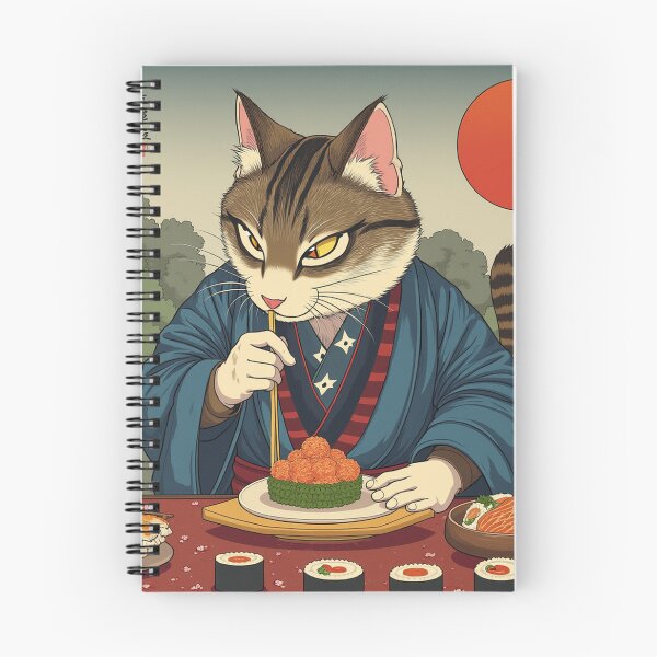 Item preview, Sushi Samurai Cat designed and sold by Atlantico54.