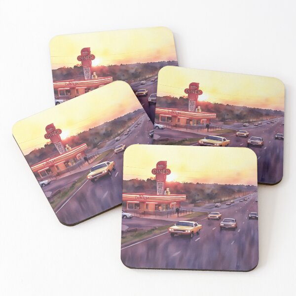 Item preview, The Old Expressway Diner designed and sold by RCWatercolours.