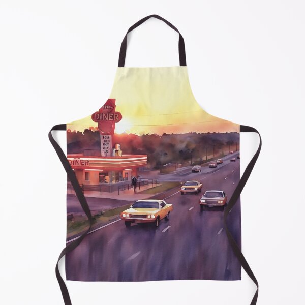 Item preview, The Old Expressway Diner designed and sold by RCWatercolours.