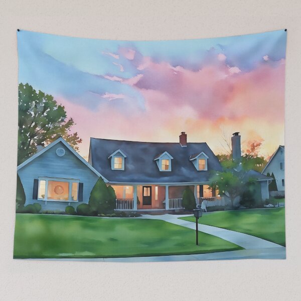 Item preview, The Lights Are On designed and sold by RCWatercolours.