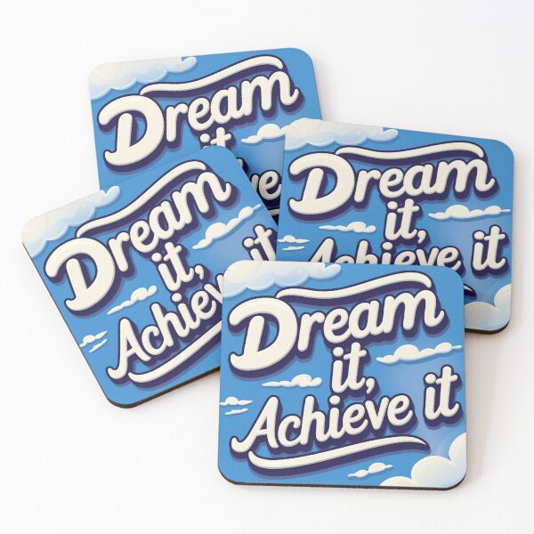 Item preview, Dream It, Achieve It 90 designed and sold by Zeir Shop.