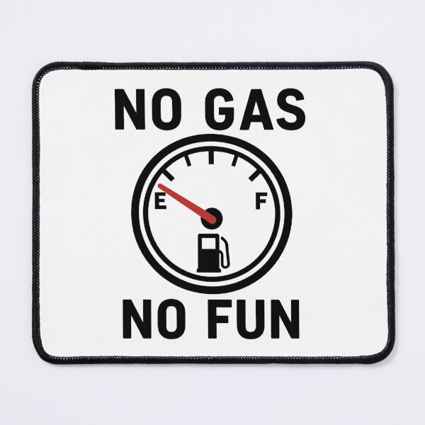 Item preview, No Gas No Fun – Funny Fuel Gauge Car Enthusiast Design designed and sold by fjurcev.