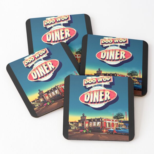 Item preview, DOO WOP DINER  designed and sold by IgnaceBourget.