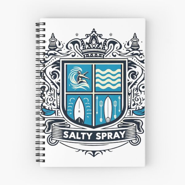 Item preview, Blue Shield of Surf designed and sold by SaltySpraySurf.