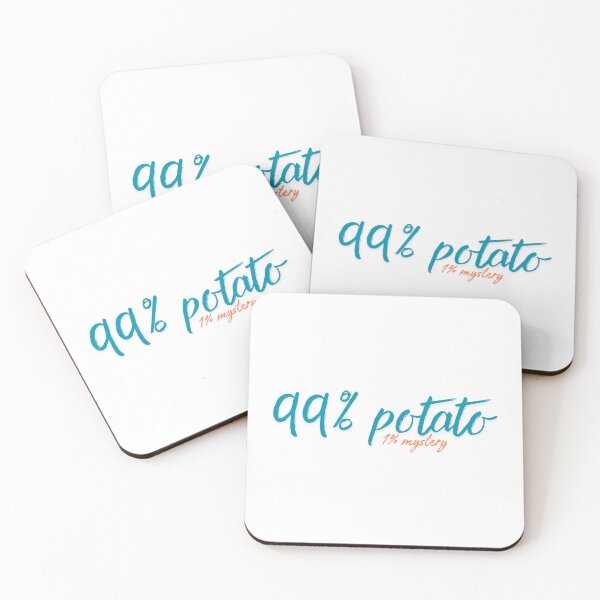 Item preview, 99% potato 1% mystery – funny quote designed and sold by CleanDecor.
