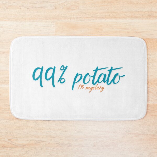 Item preview, 99% potato 1% mystery – funny quote designed and sold by CleanDecor.