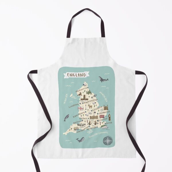Item preview, Map of England designed and sold by Those Pencil Shavings.