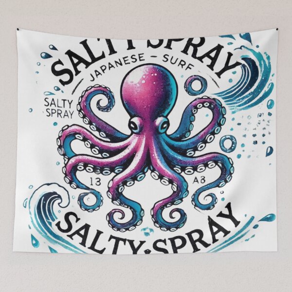 Item preview, Octopussy Surf designed and sold by SaltySpraySurf.