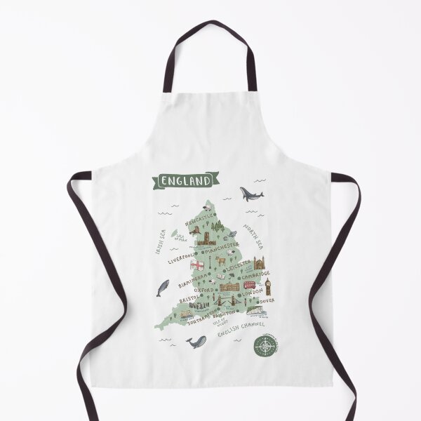 Item preview, Map of England designed and sold by Those Pencil Shavings.