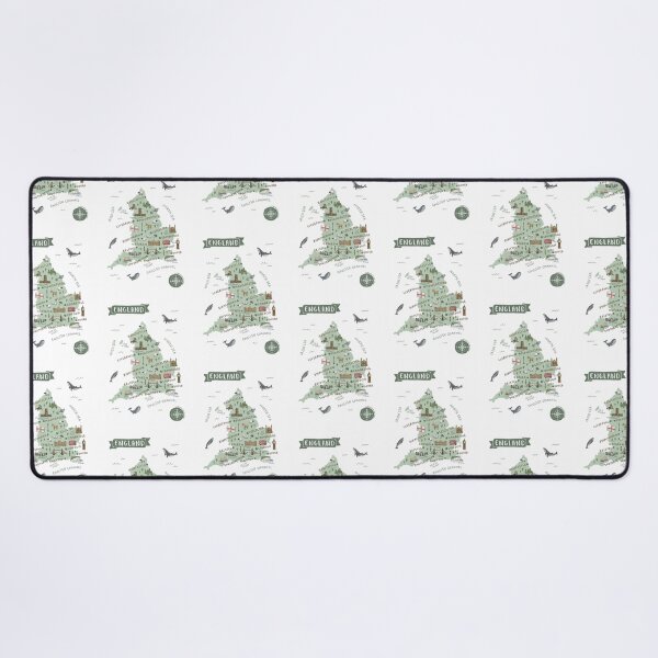 Item preview, Map of England designed and sold by Those Pencil Shavings.