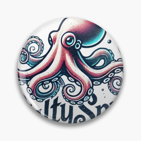 Item preview, Japanese Surf Octopus designed and sold by SaltySpraySurf.