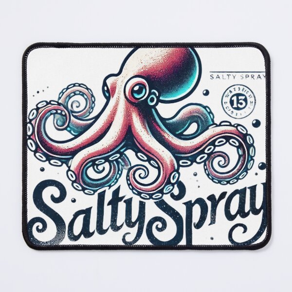 Item preview, Japanese Surf Octopus designed and sold by SaltySpraySurf.