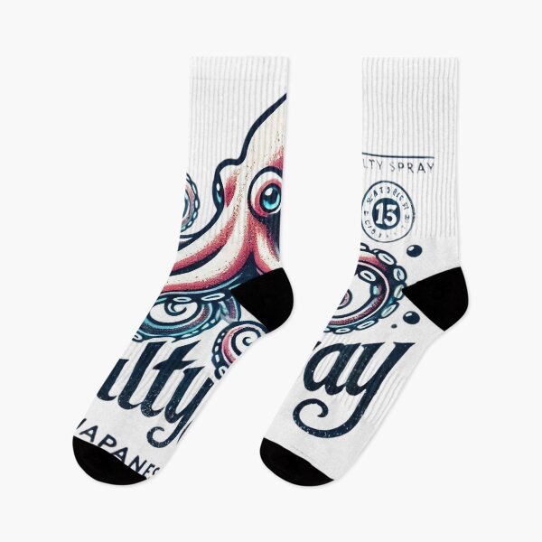 Item preview, Japanese Surf Octopus designed and sold by SaltySpraySurf.