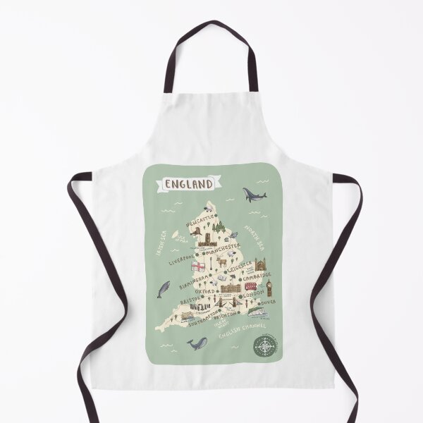Item preview, Map of England designed and sold by Those Pencil Shavings.