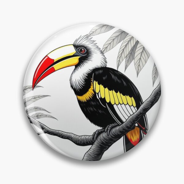 Item preview, Graphic Illustration of a Perching Toucan Bird   designed and sold by Iuqiune.