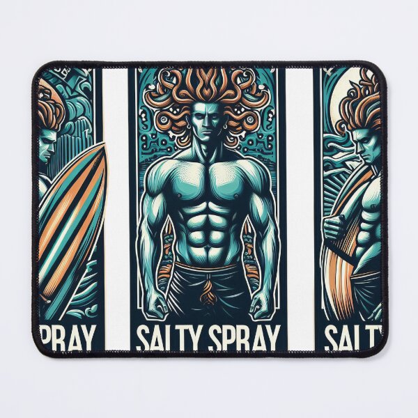 Item preview, Salty Medusa in Blue designed and sold by SaltySpraySurf.