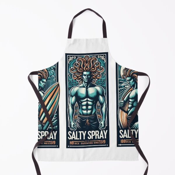 Item preview, Salty Medusa in Blue designed and sold by SaltySpraySurf.