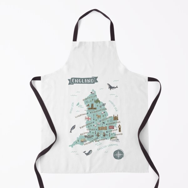 Item preview, Map of England designed and sold by Those Pencil Shavings.
