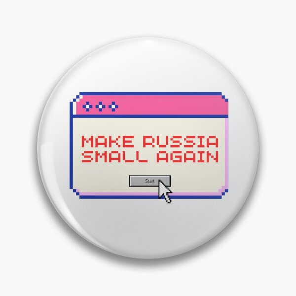 Item preview, Make Russia Small Again – Anti-War Protest Slogan designed and sold by Eastern European Art | Graphic Tees & Prints.