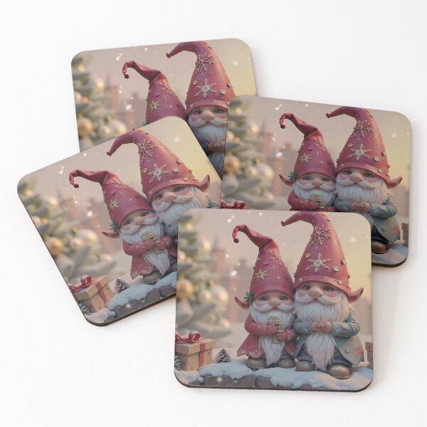 Item preview, Whimsical Winter Gnomes Celebrating the Holidays designed and sold by Arcadia World.