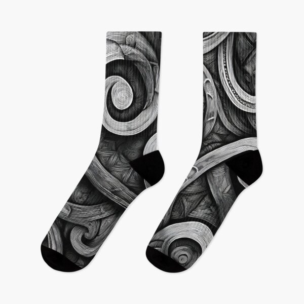 Item preview, New Zealand Māori Paua Pattern Koru Design 497 designed and sold by GrinGalore.