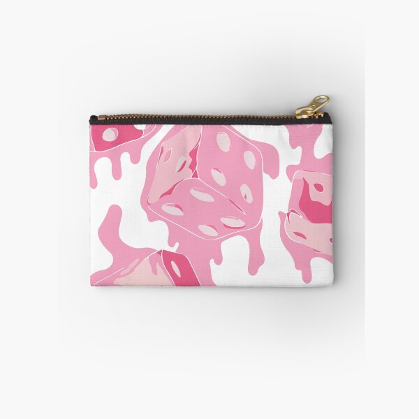 Item preview, Melting Pink Dice – Surreal Retro Pop Art Design designed and sold by Moss and Moon Studio.