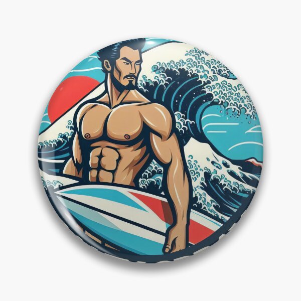 Item preview, Rising Sun on Surf designed and sold by SaltySpraySurf.