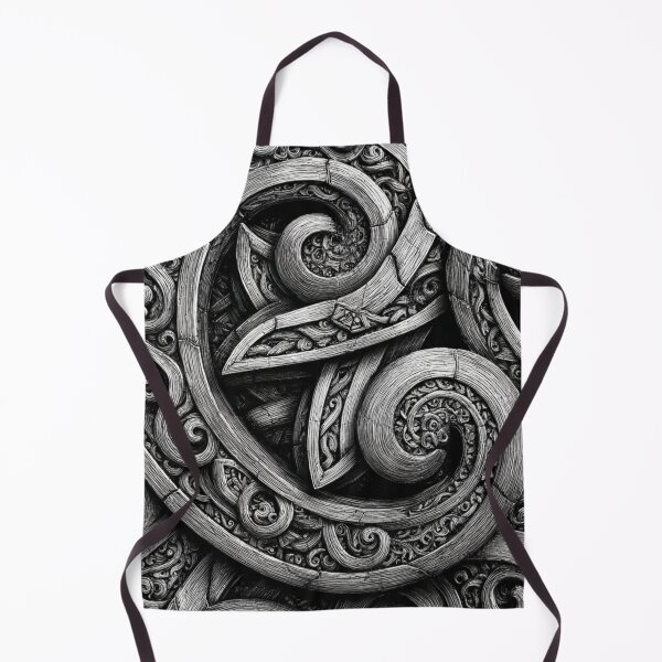 Item preview, New Zealand Māori Paua Pattern Koru Design 498 designed and sold by GrinGalore.