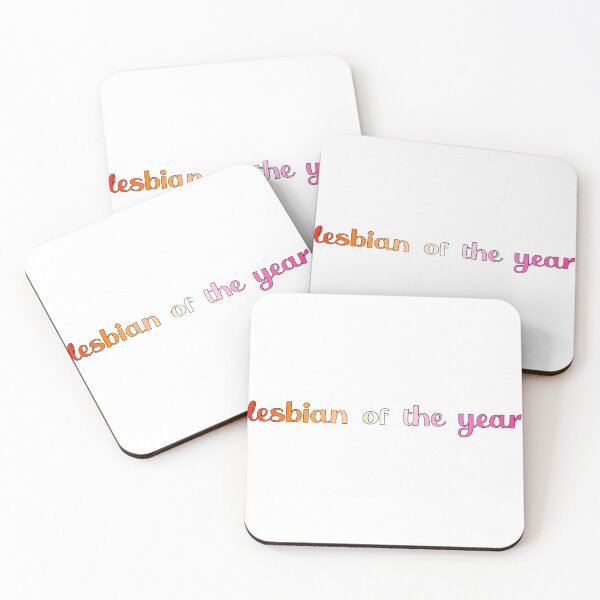 Item preview, Lesbian of the Year - Lesbian Pride Colours designed and sold by jeminamarina.