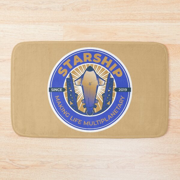 Item preview, SpaceX Starship. Making Life Multiplanetary. Commemorative Badge designed and sold by BGALAXY.