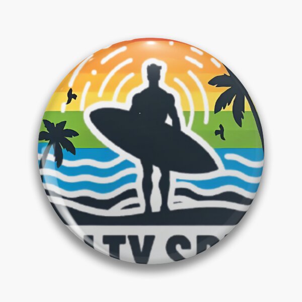 Item preview, Rainbow Surfing designed and sold by SaltySpraySurf.