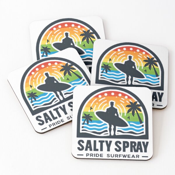 Item preview, Rainbow Surfing designed and sold by SaltySpraySurf.