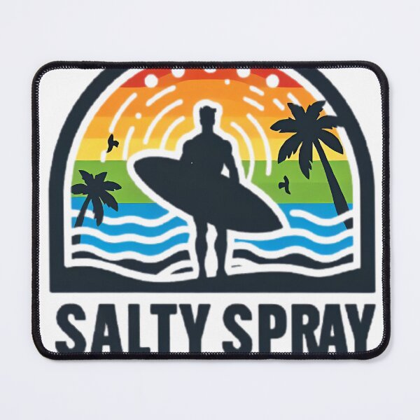 Item preview, Rainbow Surfing designed and sold by SaltySpraySurf.