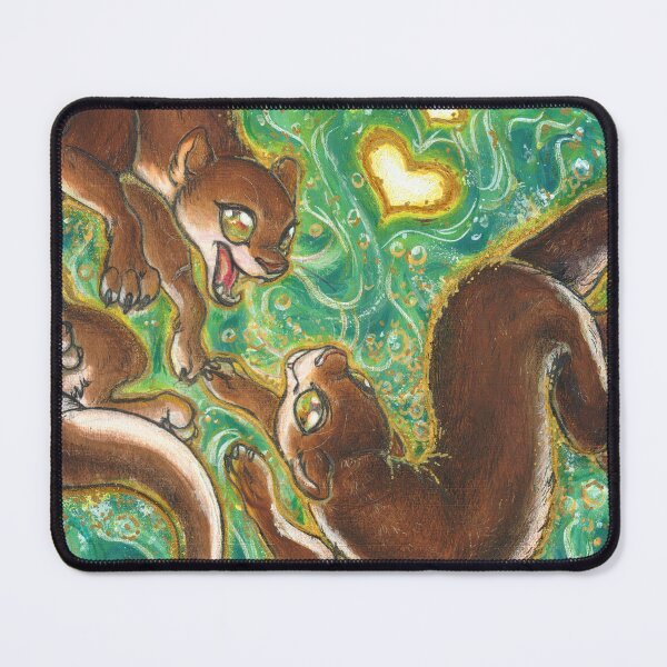 Item preview, Dancing Otters designed and sold by The Underbrush Hollow.