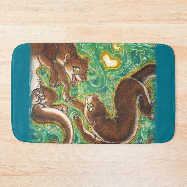 Item preview, Dancing Otters designed and sold by The Underbrush Hollow.