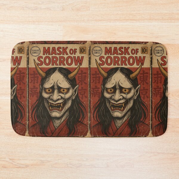 Item preview, Japanese Hannya Art: Mask of sorrow designed and sold by bapupa.