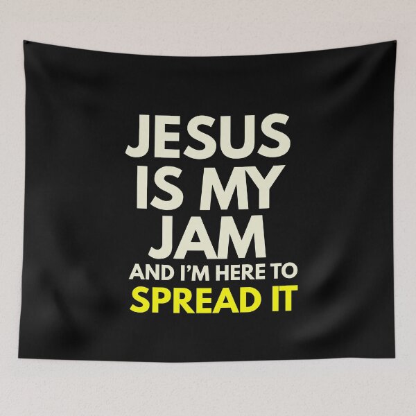 Item preview, Jesus is My Jam and I’m Here to Spread It Funny Gifts For Believers designed and sold by MoodInInk.