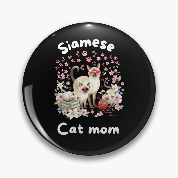 Item preview, Siamese cat mom designed and sold by Fateh-Kro ⭐⭐⭐⭐⭐.
