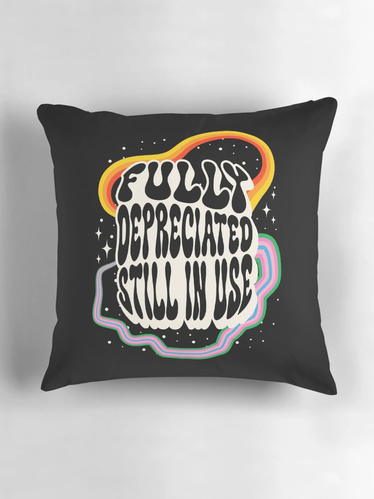 Thumbnail 3 of 4, Pillow, Fully Depreciated Still In Use designed and sold by JavaGraph.