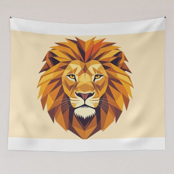Item preview, Geometric Lion designed and sold by xArchGoDx.