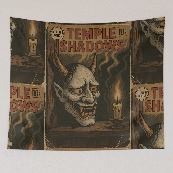 Item preview, Japanese Hannya Art: Temple shadows designed and sold by bapupa.